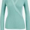 WE FASHION Pulls Maille Fine Pull-over Femme Menthe