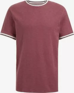 WE FASHION T-shirts T-Shirt Homme Bourgogne