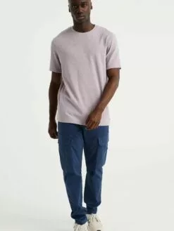 WE FASHION T-shirts T-Shirt Homme Violet Clair -WE FASHION Magasin En Ligne b94c36cb2f56c2eb2ac0715c83097e12