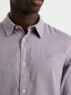 WE FASHION Chemises Décontractées Coupe Slim Chemise Homme Violet -WE FASHION Magasin En Ligne ba28db3c53cc771d8b6665b877721d61
