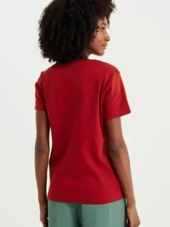 WE FASHION T-shirts T-shirt Femme Rouge -WE FASHION Magasin En Ligne ba9e6b18e0fcc76d94d490581df3d04e