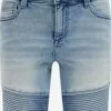 WE FASHION Shorts Regular Jean Enfants Bleu Clair