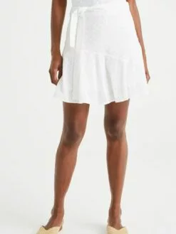 WE FASHION Jupes Midi Jupe Femme Blanc -WE FASHION Magasin En Ligne beb2c91d6f455b396dd9ebfcf079aa80