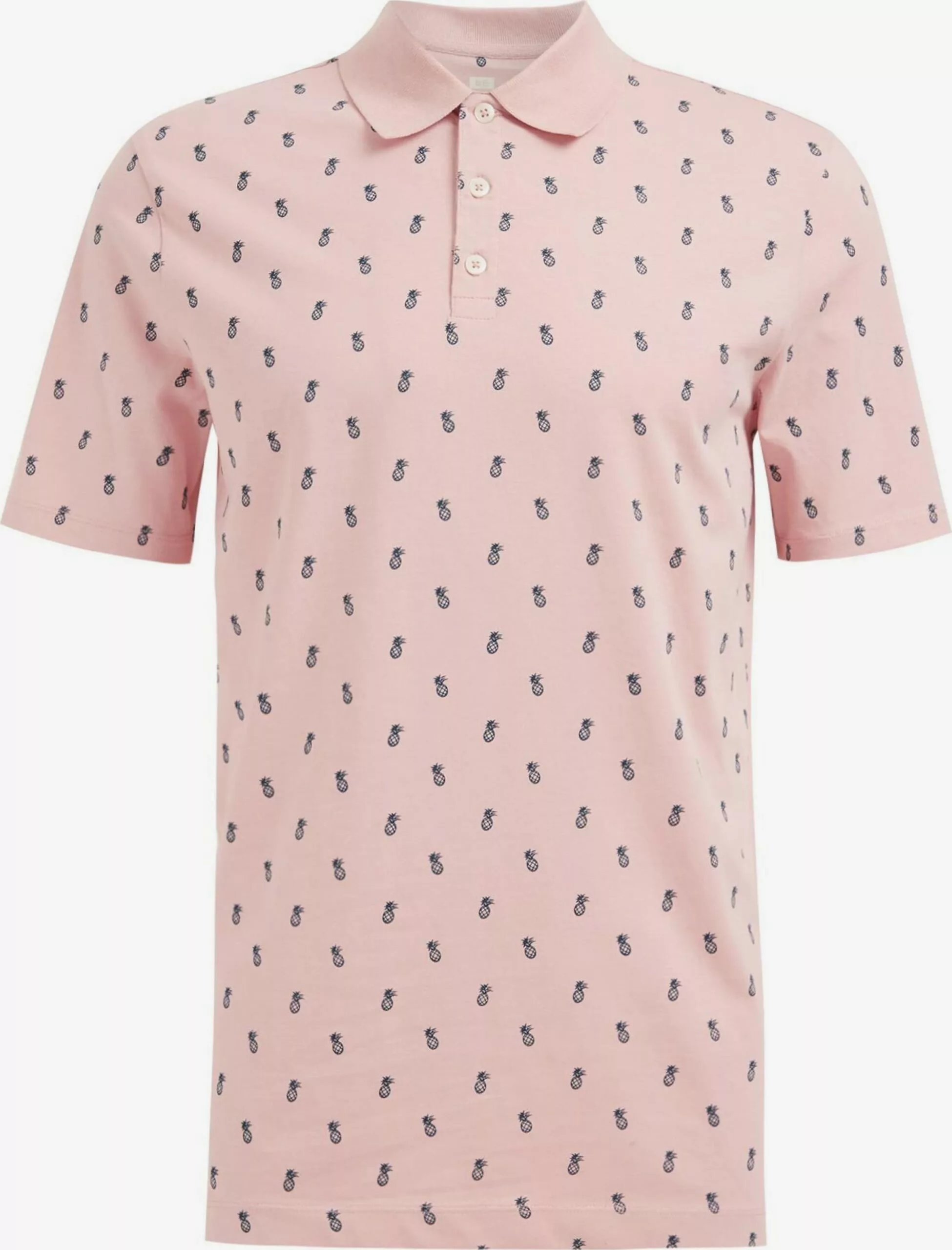 WE FASHION Polos T-Shirt Homme Rose Clair 1 WE FASHION Polos T-Shirt Homme Rose Clair