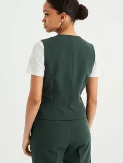 WE FASHION Blazers Classiques Gilet De Costume Femme Vert Foncé -WE FASHION Magasin En Ligne bf5c6059a2ed2d01406cfb282ba3232c