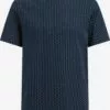 WE FASHION T-shirts T-Shirt Homme Bleu Clair / Bleu Foncé