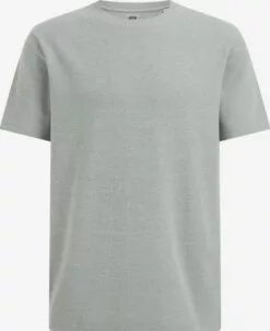 WE FASHION T-shirts T-Shirt Homme Vert Clair