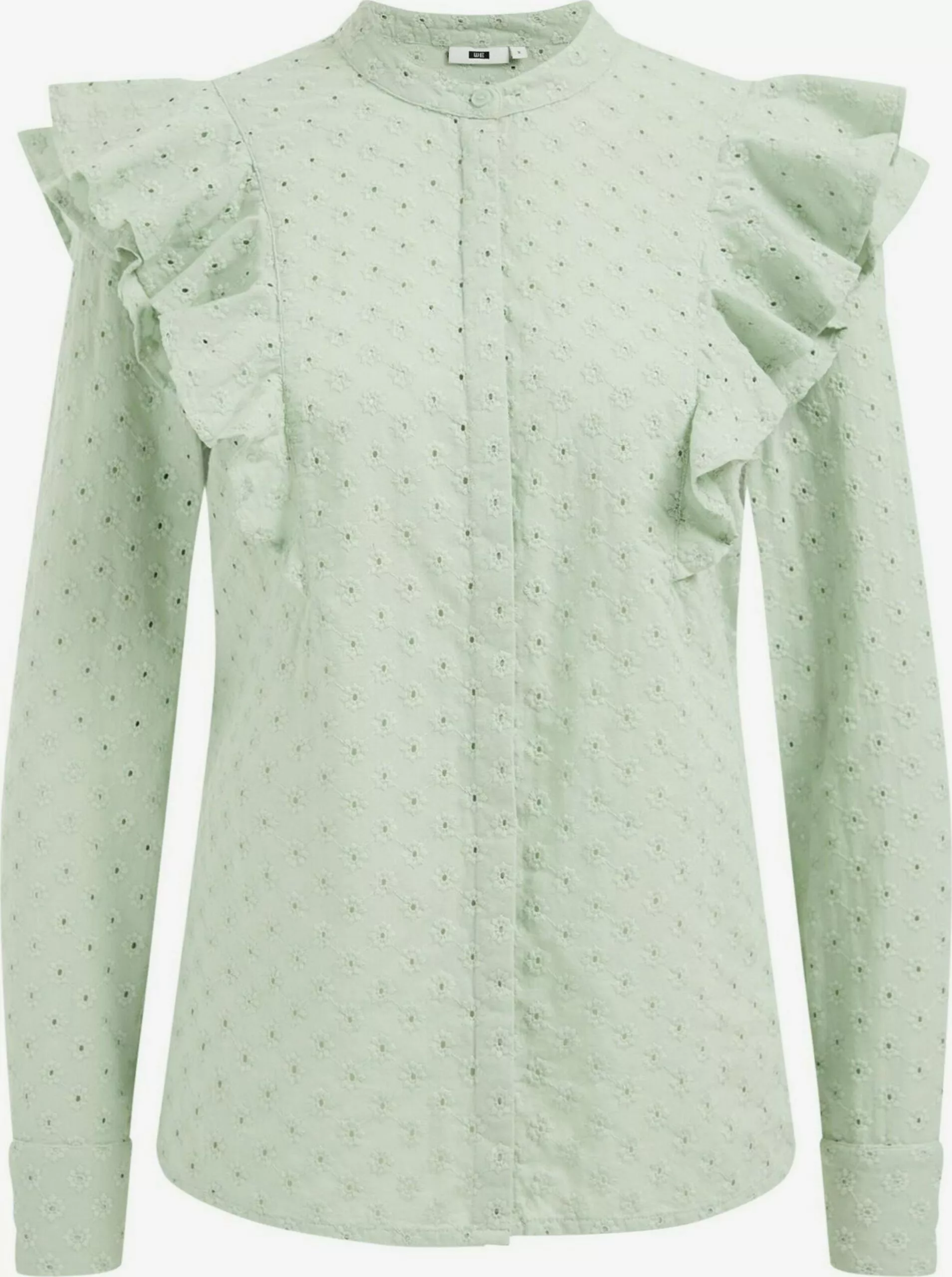 WE FASHION Chemisiers Chemisier Femme Vert Clair 1 WE FASHION Chemisiers Chemisier Femme Vert Clair