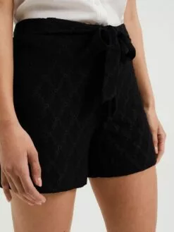 WE FASHION Shorts Loosefit Pantalon Femme Noir -WE FASHION Magasin En Ligne c18996fcb34d2cc918d4382a2fbb3fdc