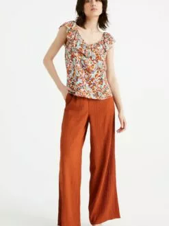 WE FASHION Blouses Chemisier Femme Rouille -WE FASHION Magasin En Ligne c2011427c6c26793af5615cda45e9f97