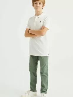 WE FASHION Pantalons Coupe Slim Pantalon Enfants Vert Foncé 8 WE FASHION Pantalons Coupe Slim Pantalon Enfants Vert Foncé -WE FASHION Magasin En Ligne c4595ef252e11b5dad0b755f9f9aaf41