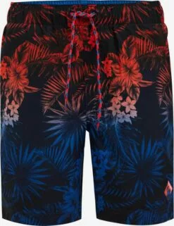WE FASHION Maillots De Bain Shorts De Bain Enfants Bleu Foncé