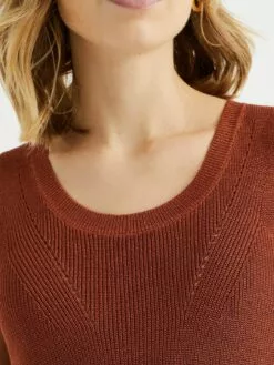 WE FASHION T-shirts Et Tops Tops En Tricot Femme Rouille 9 WE FASHION T-shirts Et Tops Tops En Tricot Femme Rouille -WE FASHION Magasin En Ligne c8fdd31872ad182014c2a17048baaecc