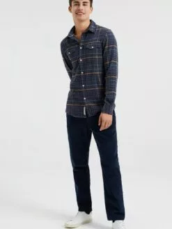 WE FASHION Chinos Loosefit Pantalon Chino Homme Bleu Foncé -WE FASHION Magasin En Ligne c99b653d4f70c1e30780b514f4d7c541