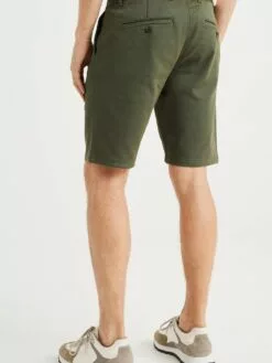 WE FASHION Shorts Chino Coupe Slim Pantalon Chino Homme Vert Foncé -WE FASHION Magasin En Ligne ca19964f5f2c293b56731a151ff0855e