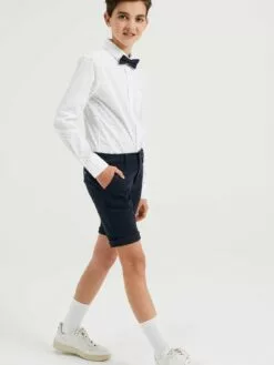 WE FASHION Pantalons Coupe Slim Pantalon Enfants Bleu Foncé -WE FASHION Magasin En Ligne cc3407d030499c75d0e2e7941d043d05