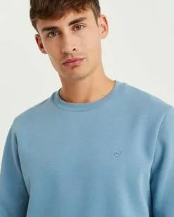 WE FASHION Sweatshirts Sweat-shirt Homme Bleu Clair -WE FASHION Magasin En Ligne cc6e2e4ec0a53262f47ec1861de2731d