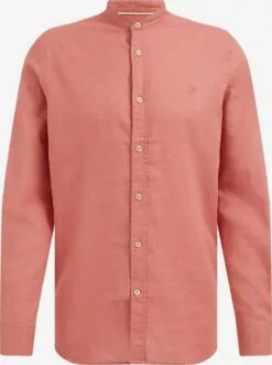 WE FASHION Chemises Décontractées Coupe Slim Chemise Homme Rose Ancienne