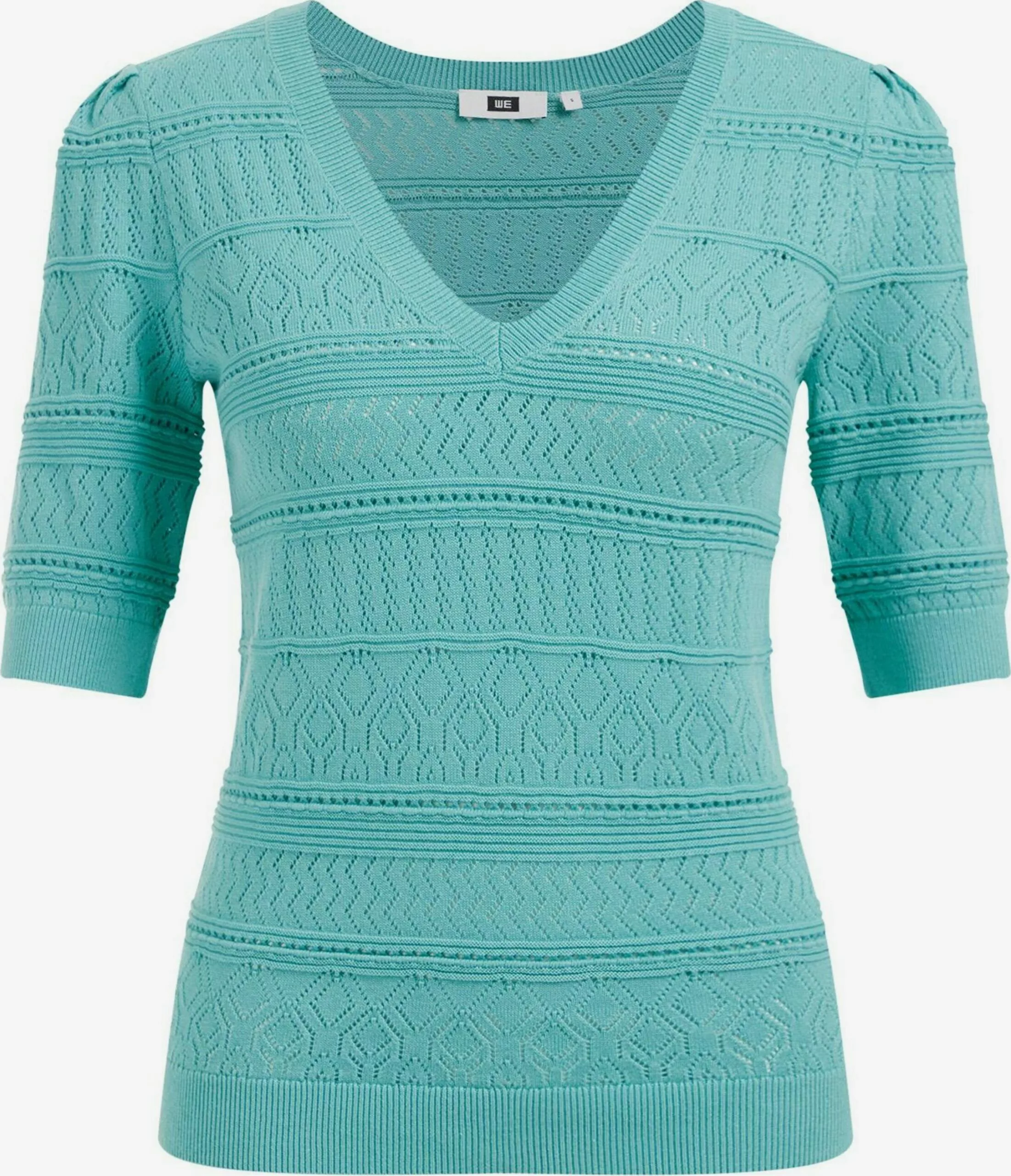 WE FASHION Pulls Maille Fine Pull-over Femme Bleu 1 WE FASHION Pulls Maille Fine Pull-over Femme Bleu