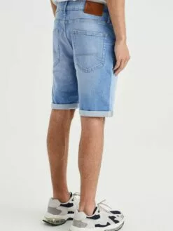 WE FASHION Shorts En Jean Regular Jean Homme Bleu -WE FASHION Magasin En Ligne cdd7536dd79b4c1e1670bcd7c2d28693