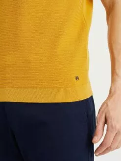 WE FASHION Polos T-Shirt Homme Moutarde -WE FASHION Magasin En Ligne cfdf2672f7fca080188b88b080b40477