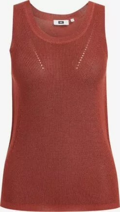 WE FASHION T-shirts Et Tops Tops En Tricot Femme Rouille