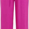 WE FASHION Pantalons à Pinces Loosefit Pantalon à Pince Femme Fuchsia