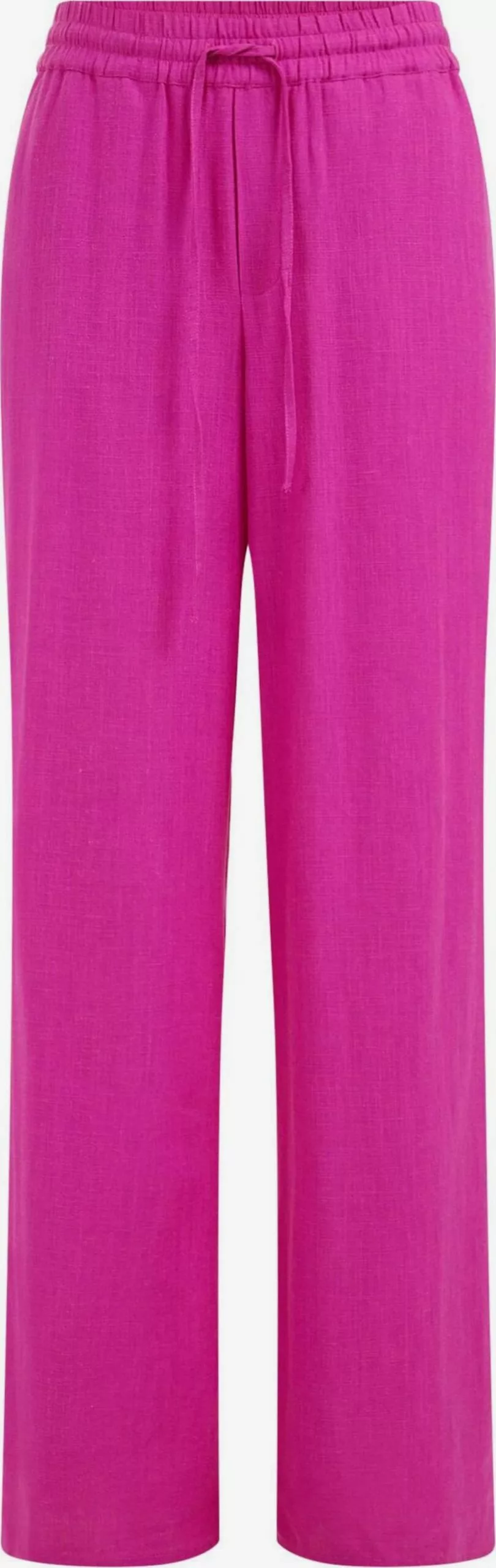 WE FASHION Pantalons à Pinces Loosefit Pantalon à Pince Femme Fuchsia 1 WE FASHION Pantalons à Pinces Loosefit Pantalon à Pince Femme Fuchsia