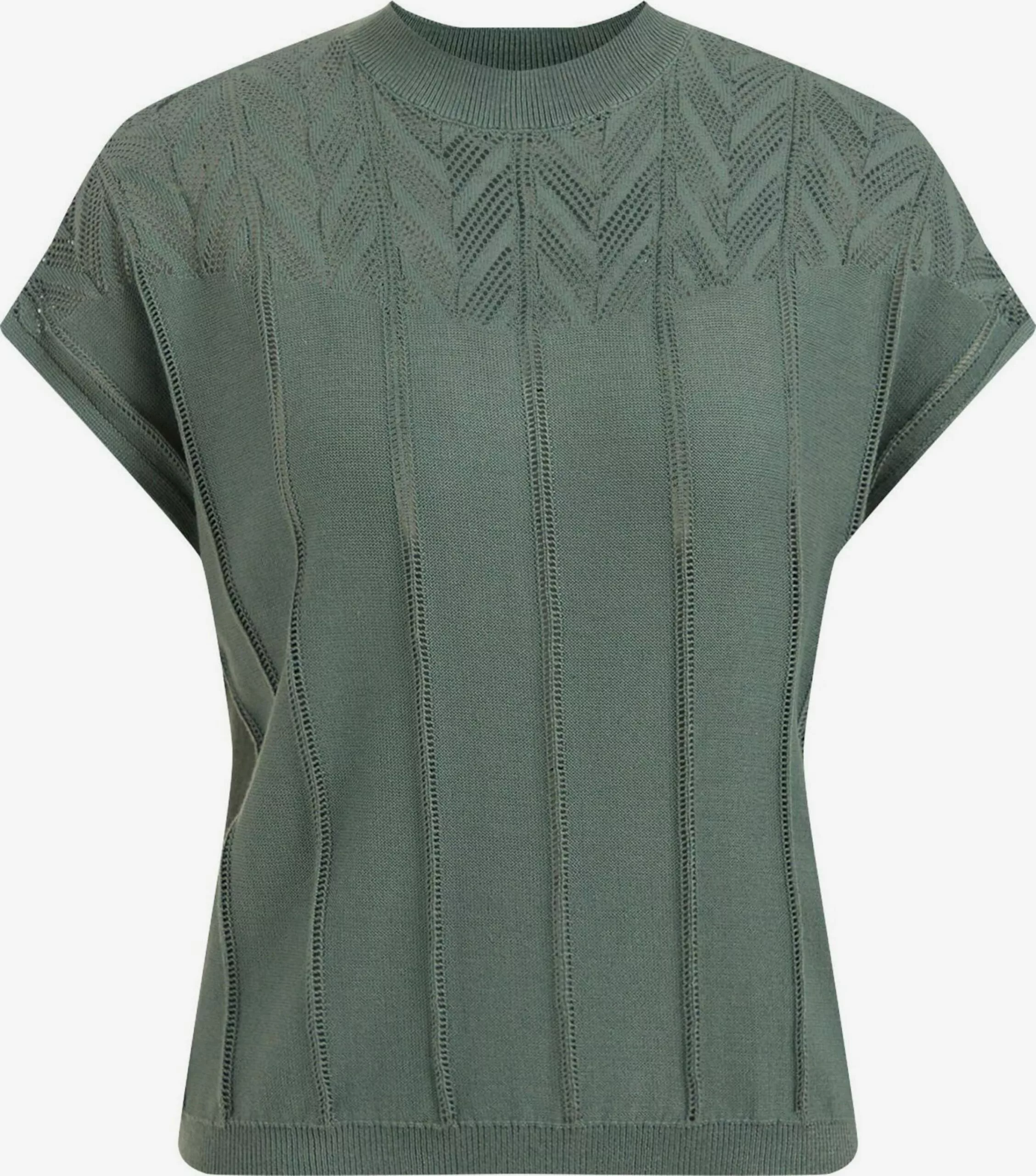 WE FASHION Pulls Maille Fine Pull-over Femme Vert 1 WE FASHION Pulls Maille Fine Pull-over Femme Vert