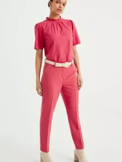 WE FASHION Blouses à Manches Courtes Chemisier Femme Rose -WE FASHION Magasin En Ligne d2600d0089e53e0ff760a56dde26caab