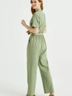 WE FASHION Combinaisons Longues Combinaison Femme Olive -WE FASHION Magasin En Ligne d43690e4b6b0750a7167278672877a0d