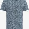 WE FASHION Chemises Décontractées Coupe Slim Chemise Homme Bleu Foncé