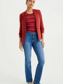 WE FASHION Blazers Classiques Blazer Femme Rouille -WE FASHION Magasin En Ligne d78c192027c694bb3f25eb726145978e