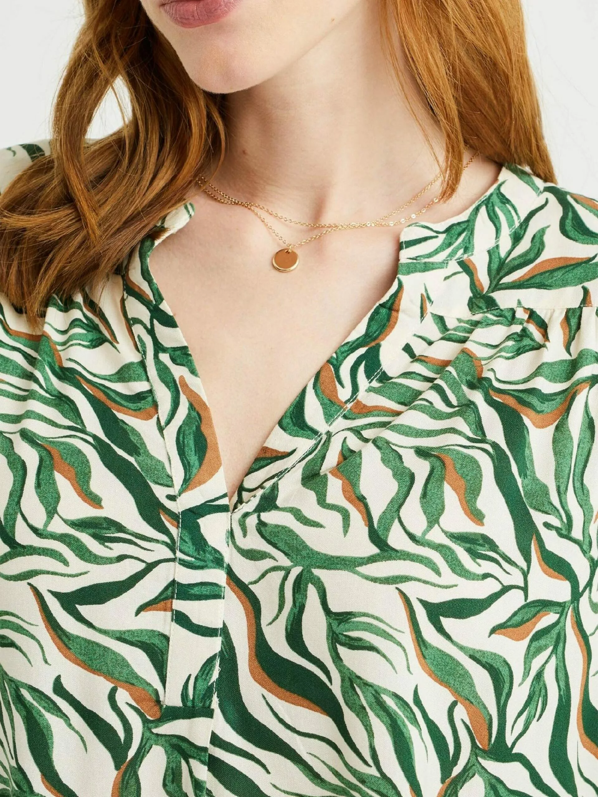 WE FASHION Hauts Chemisier Femme Blanc 6 WE FASHION Hauts Chemisier Femme Blanc – Image 6