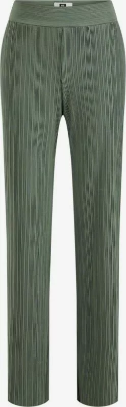 WE FASHION Pantalons En Toile Regular Pantalon Femme Vert