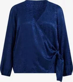 WE FASHION Hauts Chemisier Femme Bleu Cobalt
