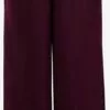 WE FASHION Pantalons En Toile Wide Leg Pantalon Femme Violet