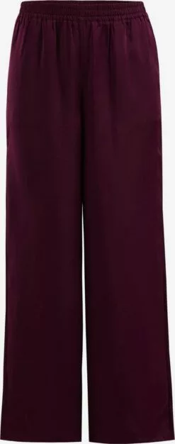 WE FASHION Pantalons En Toile Wide Leg Pantalon Femme Violet
