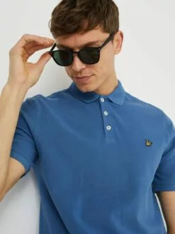 WE FASHION Polos T-Shirt Homme Bleu Ciel -WE FASHION Magasin En Ligne deb30a93ac9f334fa676c1a25ac47b9d