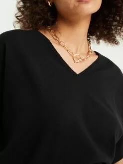 WE FASHION Robes Robes En Maille Femme Noir 8 WE FASHION Robes Robes En Maille Femme Noir -WE FASHION Magasin En Ligne df005b2bc8a7aaf114e5294dd5ccd035