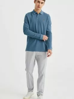 WE FASHION T-shirts à Manches Longues T-Shirt Homme Bleu-gris -WE FASHION Magasin En Ligne df7cad4075f384486728b40e6b1da694