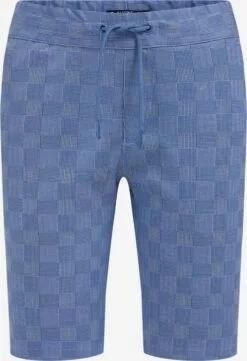 WE FASHION Pantalons Coupe Slim Pantalon Enfants Bleu Fumé / Bleu Clair