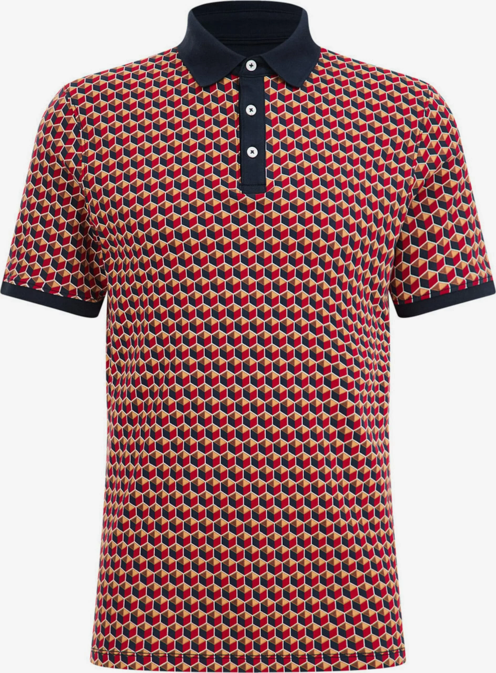 WE FASHION Polos T-Shirt Homme Rouge 1 WE FASHION Polos T-Shirt Homme Rouge