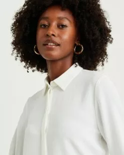 WE FASHION Chemisiers Chemisier Femme Blanc Cassé -WE FASHION Magasin En Ligne e2004a7246758011d0e092918fc7c467