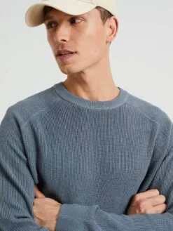 WE FASHION Pulls à Col Rond Pull-over Homme Bleu-gris -WE FASHION Magasin En Ligne e21f81c09ead67c8251766f02c614c17