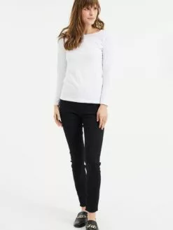 WE FASHION T-shirts à Manches Longues T-shirt Femme Blanc 9 WE FASHION T-shirts à Manches Longues T-shirt Femme Blanc -WE FASHION Magasin En Ligne e32a5ef5a0ec2b5eb6abd8070f84a11a