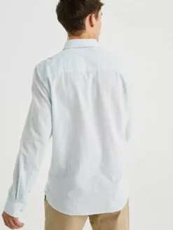 WE FASHION Chemises Décontractées Coupe Slim Chemise Homme Bleu Clair -WE FASHION Magasin En Ligne e53e9f2bc2ac88441ba16bdef557a93b