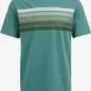 WE FASHION T-shirts T-Shirt Homme Kaki / Jade / Vert Pastel / Vert Foncé