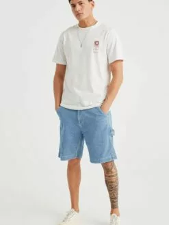 WE FASHION Shorts En Jean Loosefit Jean Homme Bleu Clair -WE FASHION Magasin En Ligne e77497e21cfbf5952e330f04ebd9e73b
