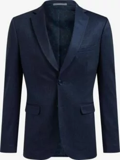 WE FASHION Vestes De Costume Coupe Slim Veste De Costume Jonas Homme Bleu Foncé